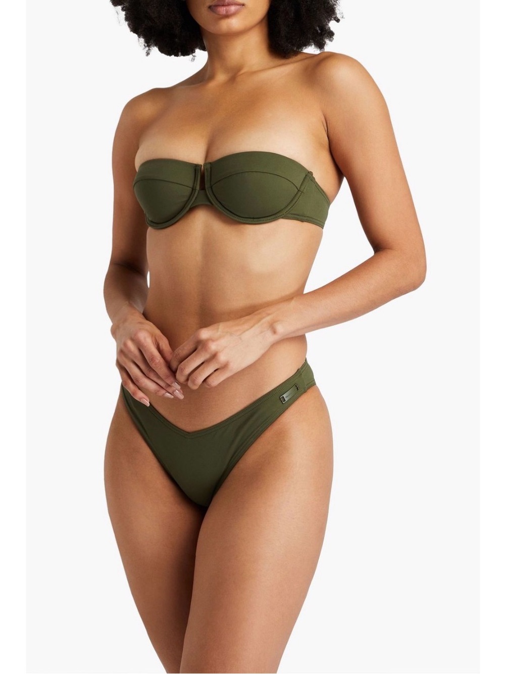 Zimmerman SeparateS Sculpt V Pant in bikini bottom only ArmyGreen size 6/8 NWT